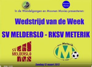 Wedstrijd SV Melderslo - RKSV Meterik